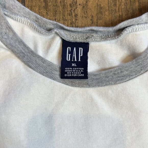 Vintage Gap Rowing Unit Beach Coastal Women's T-shirt Size XL - Picture 3 of 5